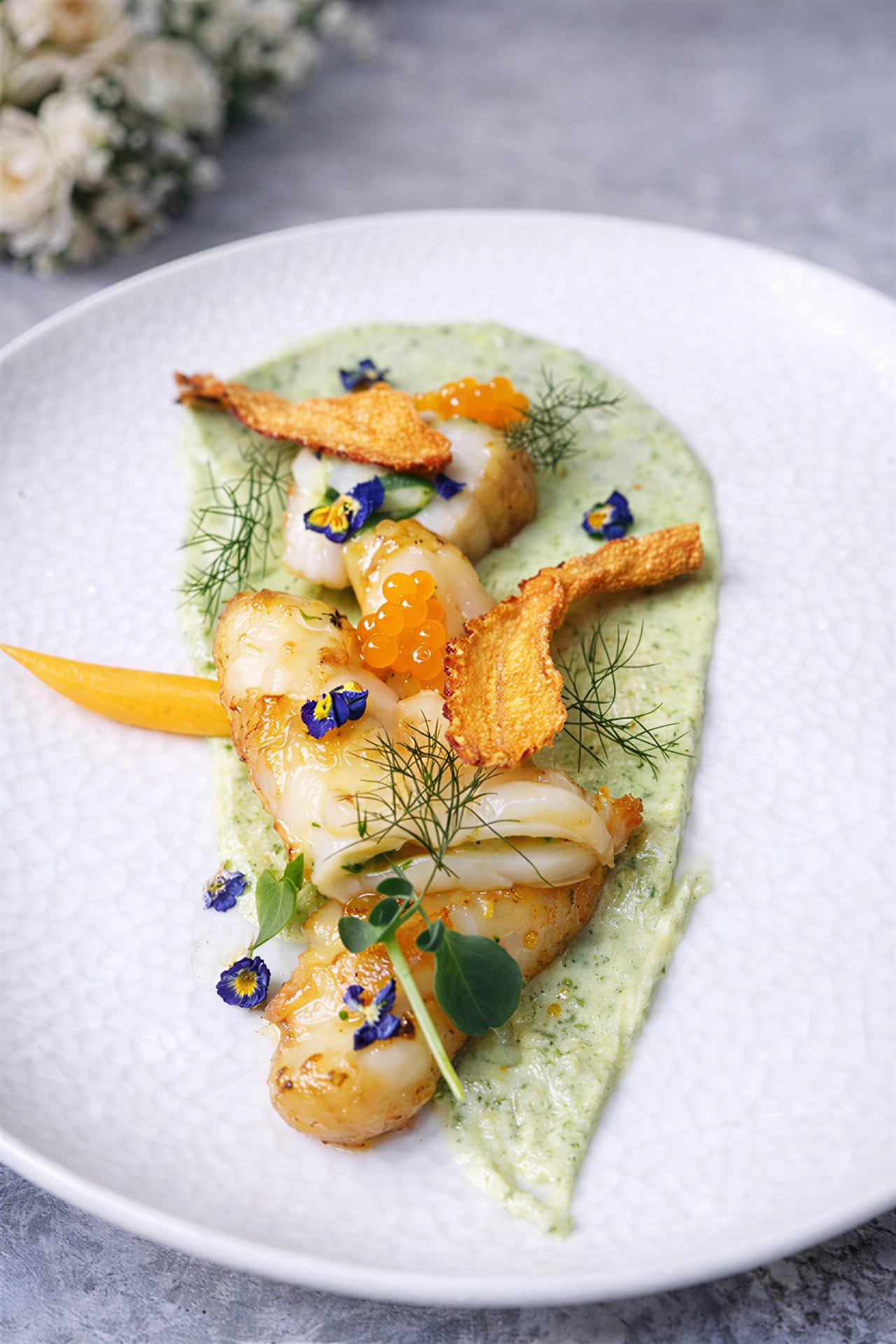Signature dessert by Chef Nicholas Hudson
